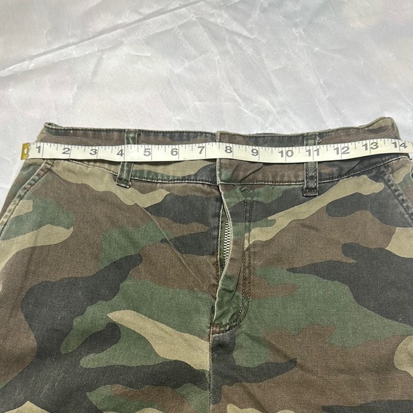 Forever 21 Green and Brown Track Joggers Relaxed Fit - Picture 4 of 7